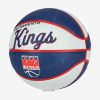 WILSON NBA TEAM RETRO MINI SACRAMENTO KINGS BASKETBALL 3 BLUE/WHITE