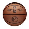 WILSON NBA OFFICIAL GAME BALL RETAIL BASKETBALL 7 BROWN