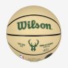 WILSON NBA PLAYER ICON MINI BSKT GIANNIS ANTETOKOUNMPO Green/Beige