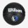 WILSON NBA TEAM TRIBUTE MINI BLACK DALLAS MAVERICKS Black