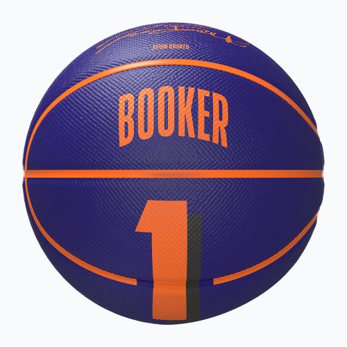 WILSON NBA PLAYER ICON MINI BSKT BOOKER PURPLE