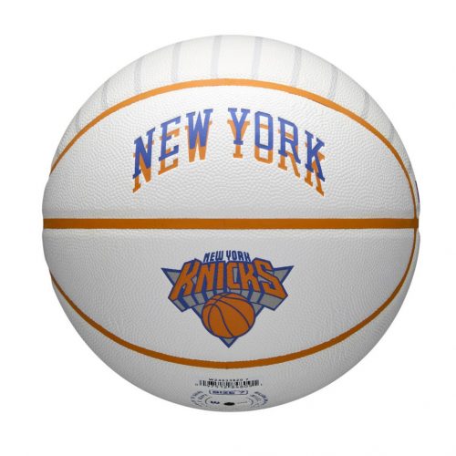 Wilson 2024 NBA Team City Collector New York Knicks White 7