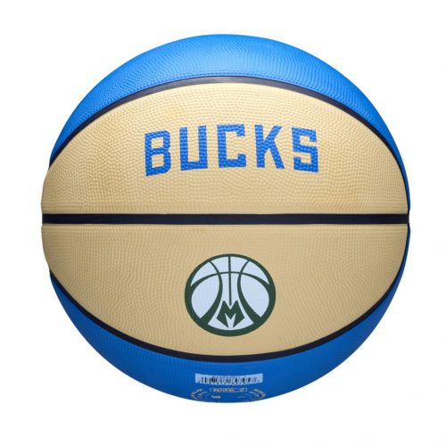 Wilson 2024 NBA Team City Edition Milwaukee Bucks Colorful