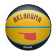 Wilson 2024 NBA Team City Edition Oklahoma City Thunder Black/Yellow