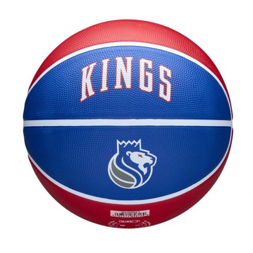 Wilson 2024 NBA Team City Edition Sacramento Kings Red/Blue 7